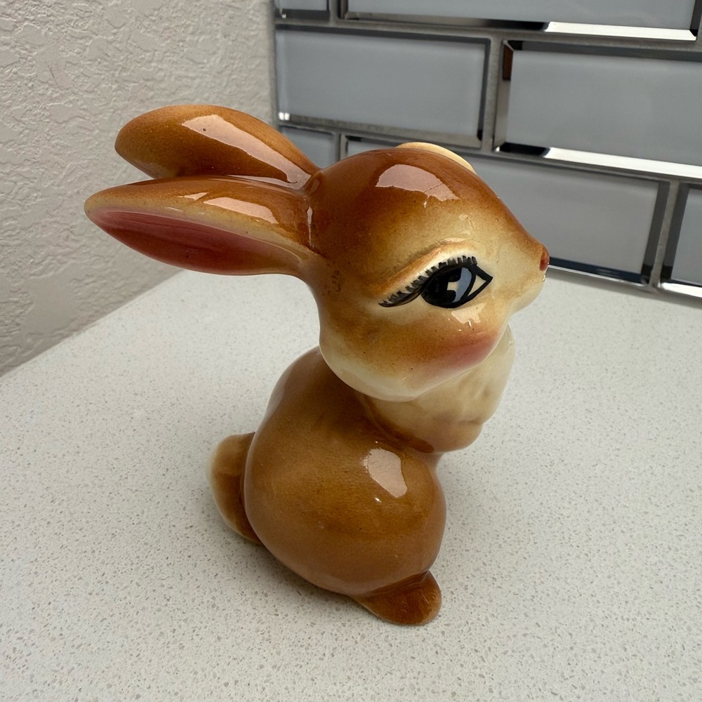 Vintage Miss Bunny Blossom Figurine Thumper's Girlfriend Bambi Movie 1942 Disney - Picture 6 of 15